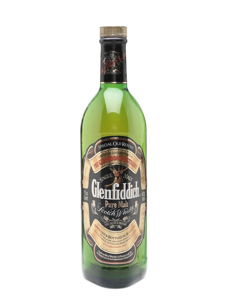 Glenfiddich Pure Malt Bottled 1980s 75cl / 40%