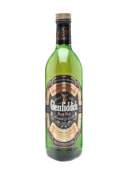 Glenfiddich Pure Malt Bottled 1980s 75cl / 40%