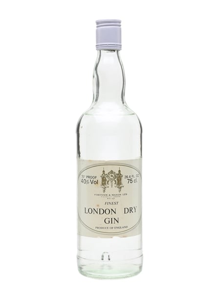 Fortnum & Mason London Dry Gin Bottled 1970s 75cl / 40%