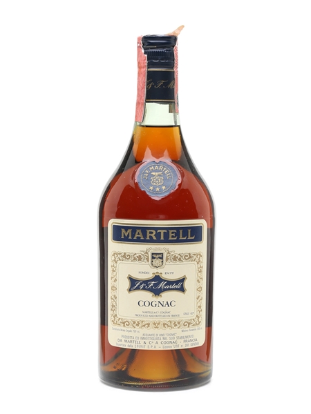 Martell 3 Star Bottled 1970s - Spirit 75cl / 40%