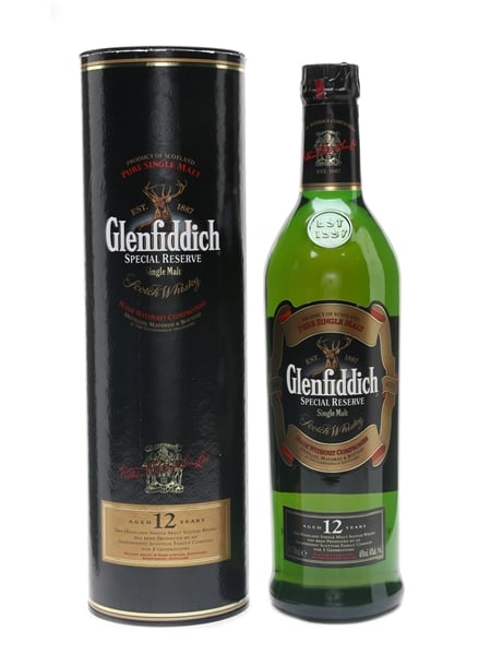 Glenfiddich 12 Year Old Special Reserve Old Presentation 70cl / 40%