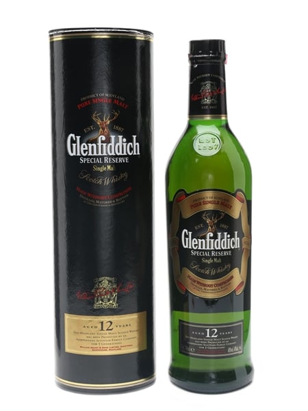 Glenfiddich 12 Year Old Special Reserve Old Presentation 70cl / 40%