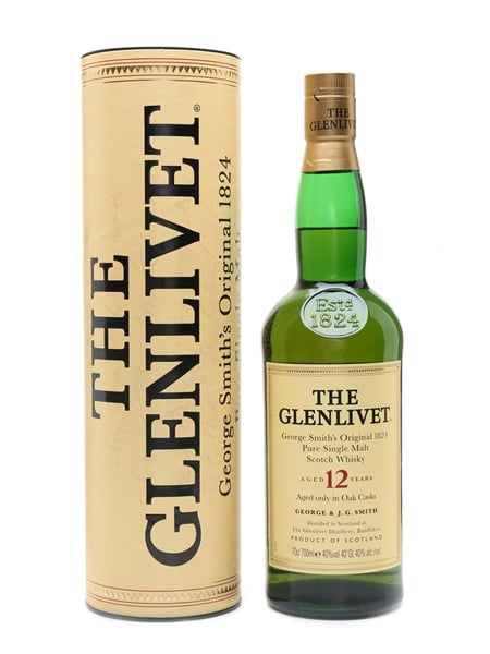 Glenlivet 12 Year Old Bottled 1990s 70cl / 40%