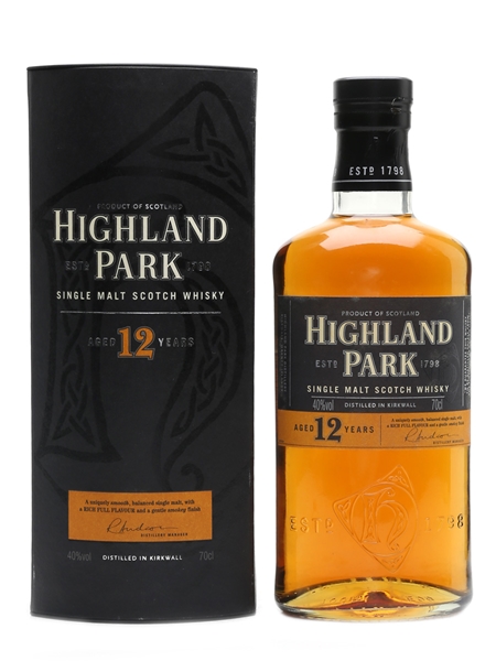 Highland Park 12 Year Old  70cl / 40%