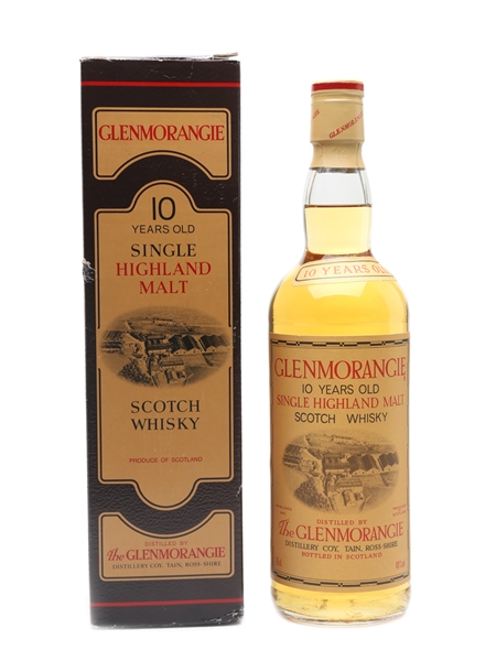 Glenmorangie 10 Year Old Bottled 1980s 75cl / 40%