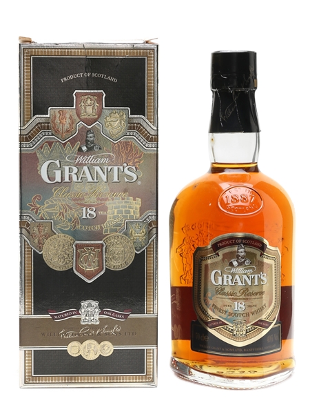 Grant's 18 Year Old Classic Reserve  70cl / 40%