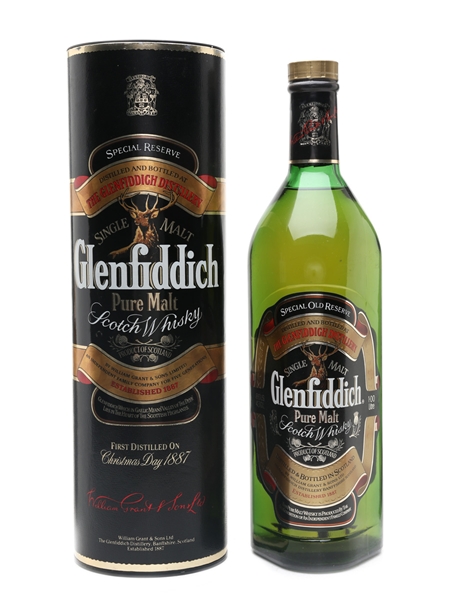 Glenfiddich Special Reserve Pure Malt Bottled 1980s 100cl / 43%