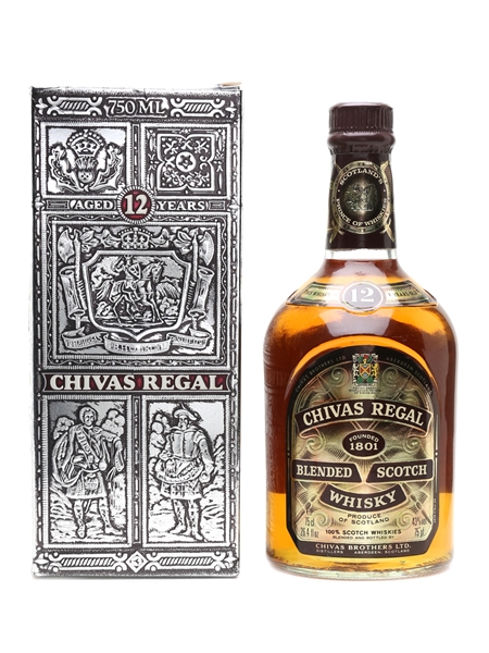 Chivas Regal 12 Year Old Bottled 1970s-1980s 75cl / 43%