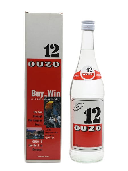 Ouzo 12 Bottled 1980s 100cl / 42%