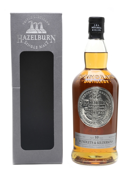 Hazelburn 2003 10 Year Old - Rundlets & Kilderkins 70cl / 50.1%