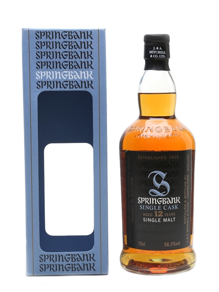 Springbank 2003 Single Cask 12 Year Old 70cl / 58.3%