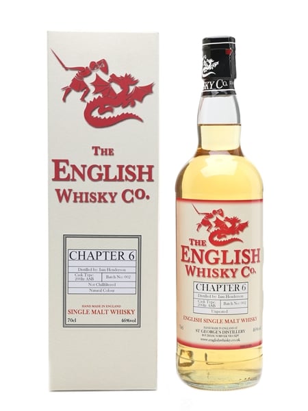 The English Whisky Co. Chapter 6 Unpeated 70cl / 46%