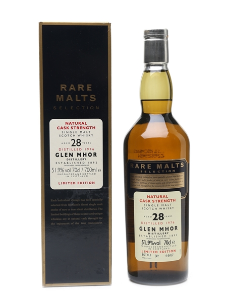 Glen Mhor 1976 28 Year Old Bottled 2005 - Rare Malts Selection 70cl / 51.9%