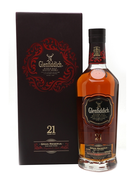 Glenfiddich 21 Year Old Gran Reserva Rum Cask Finish 70cl / 43.2%