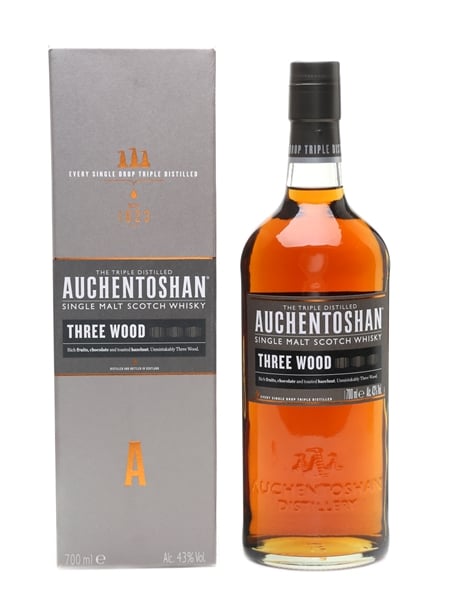 Auchentoshan Three Wood Old Presentation 70cl / 43%