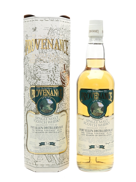 Port Ellen 1983 Provenance 24 Year Old - McGibbon's 70cl / 46%