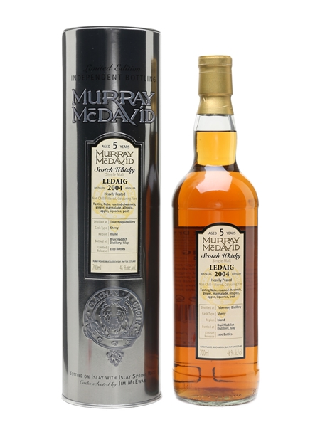 Ledaig 2004 5 Year Old Murray McDavid 70cl / 46%