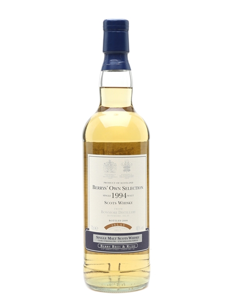 Bowmore 1994 Single Cask Bottled 2008 - Berry Bros & Rudd 70cl / 46%