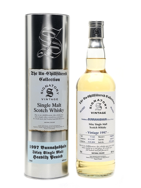 Bunnahabhain 1997 12 Year Old Bottled 2010 - Signatory Vintage 70cl / 46%