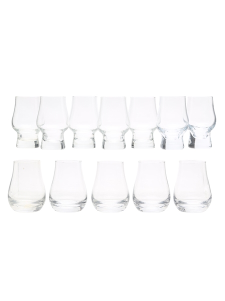 7 x Perfect Dram Glasses & 5 x Spey Dram Glasses Whisky Glass 