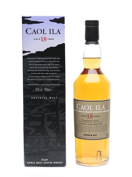 Caol Ila 18 Year Old Unpeated Style 70cl / 59.8%