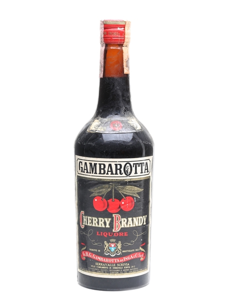 Gambarotta Cherry Brandy Bottled 1960s 75cl / 31%