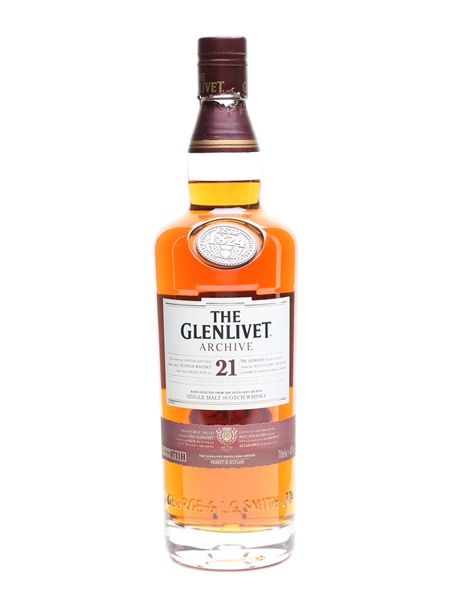 Glenlivet Archive 21 Year Old Batch Number 0711H 70cl / 43%