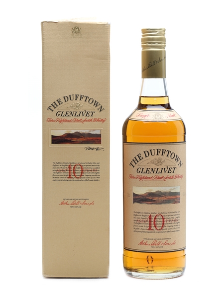 Dufftown - Glenlivet 10 Years Old Bottled 1980s 75cl