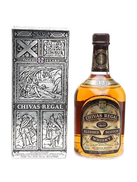 Chivas Regal 12 Year Old Bottled 1980s 75cl / 43%