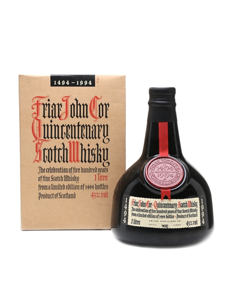 Friar John Cor 500th Anniversary 100cl / 43%