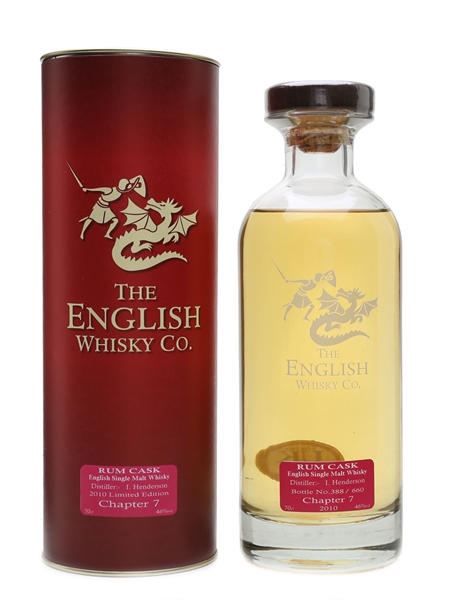 The English Whisky Co. Chapter 7 Rum Cask 70cl / 46%