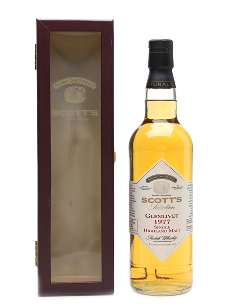 Glenlivet 1977 Bottled 2005 - Scott's Selection 70cl / 49%