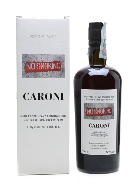 Caroni 1998 Heavy Trinidad Rum 16 Year Old - Velier 70cl / 55%