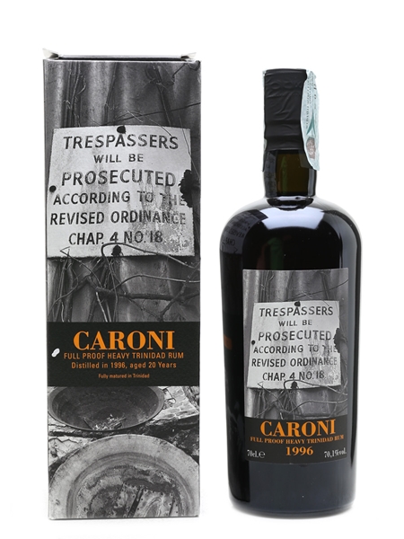 Caroni 1996 Full Proof Heavy Rum 20 Year Old - Velier 70cl / 70.1%