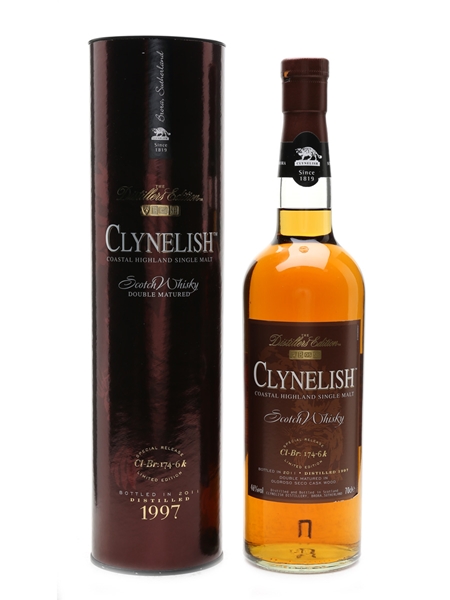 Clynelish 1997 Distillers Edition Bottled 2011 70cl / 46%