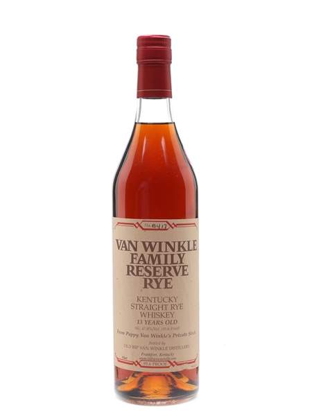 Van Winkle Family Reserve Rye 13 Year Old 70cl / 47.8%