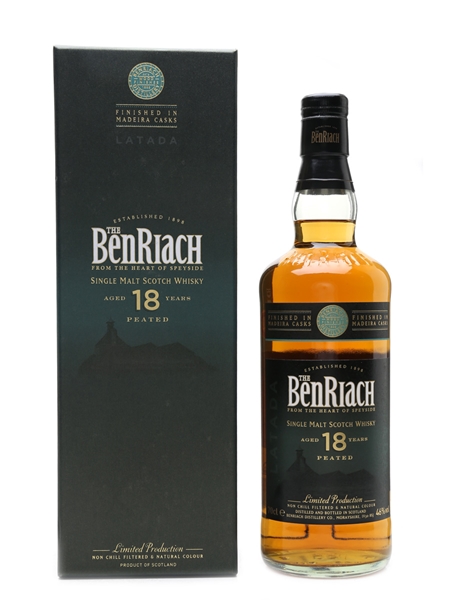 Benriach 18 Year Old Peated Latada 70cl / 46%