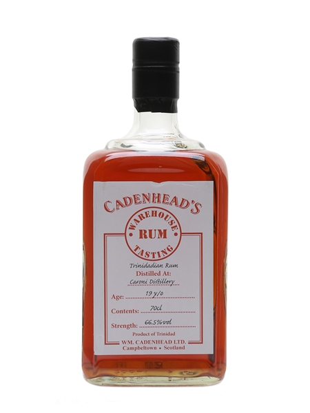 Caroni 19 Year Old Cadenhead's Tasting Warehouse 70cl / 66.5%