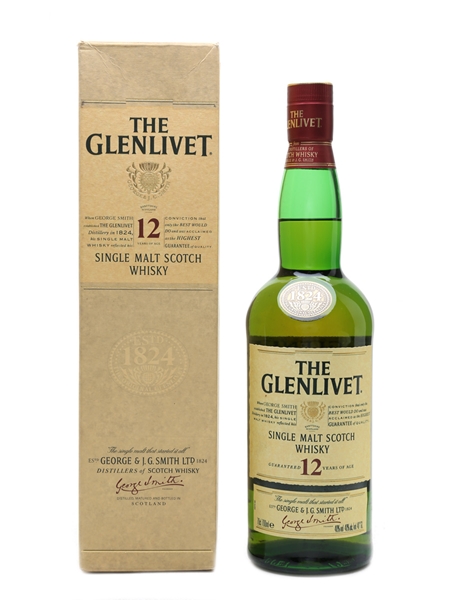 Glenlivet 12 Year Old - Lot 37344 - Buy/Sell Speyside Whisky