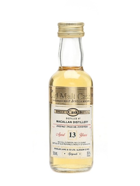 Macallan 13 Year Old Old Malt Cask - Douglas Laing 5cl / 50%