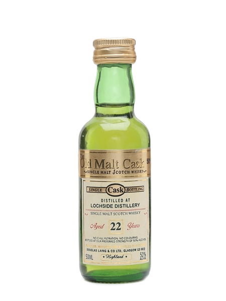 Lochside 22 Year Old Old Malt Cask - Douglas Laing 5cl / 50%