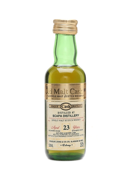 Scapa 23 Year Old Old Malt Cask - Douglas Laing 5cl / 50%