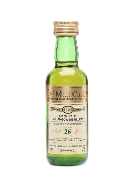 Linlithgow 26 Year Old Old Malt Cask - Douglas Laing 5cl / 50%