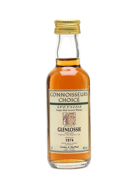 Glenlossie 1974 Connoisseurs Choice Bottled 1990s - Gordon & MacPhail 5cl / 40%