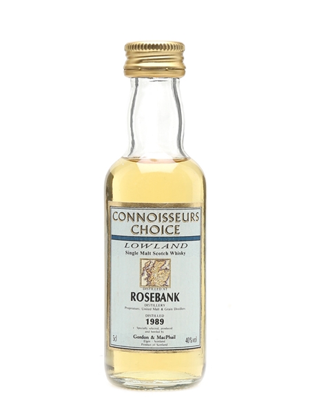 Rosebank 1989 Connoisseurs Choice Bottled 1990s-2000s - Gordon & MacPhail 5cl / 40%