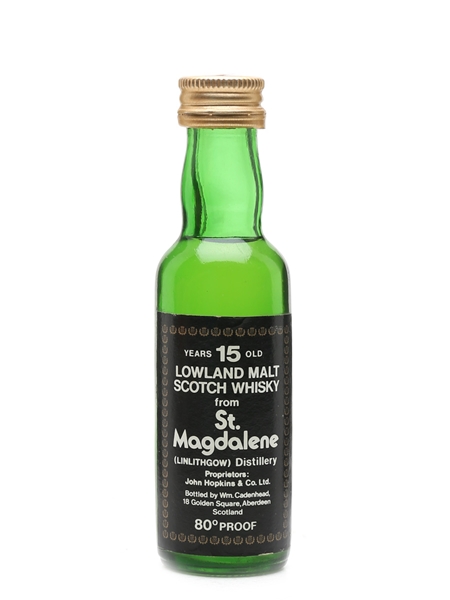 St Magdalene 15 Year Old Cadenhead's 5cl / 46%