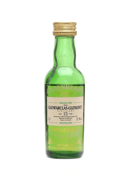 Glenfarclas Glenlivet 1980 13 Year Old - Cadenhead's 5cl / 59.1%