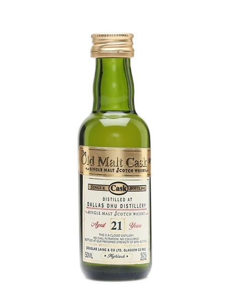 Dallas Dhu 21 Year Old Old Malt Cask - Douglas Laing 5cl / 50%