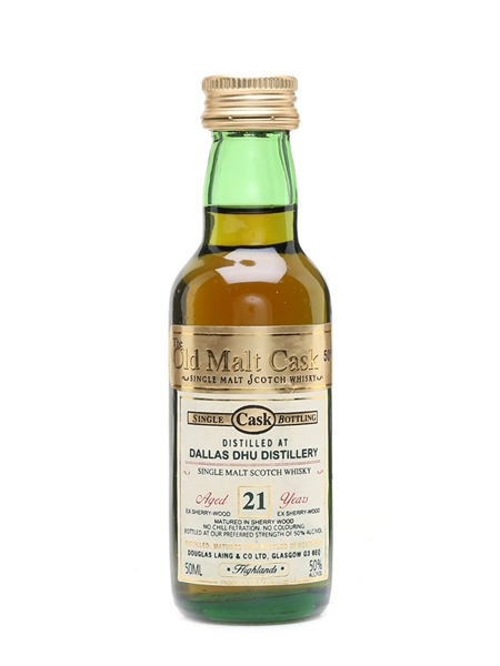 Dallas Dhu 21 Year Old Old Malt Cask - Douglas Laing 5cl / 50%