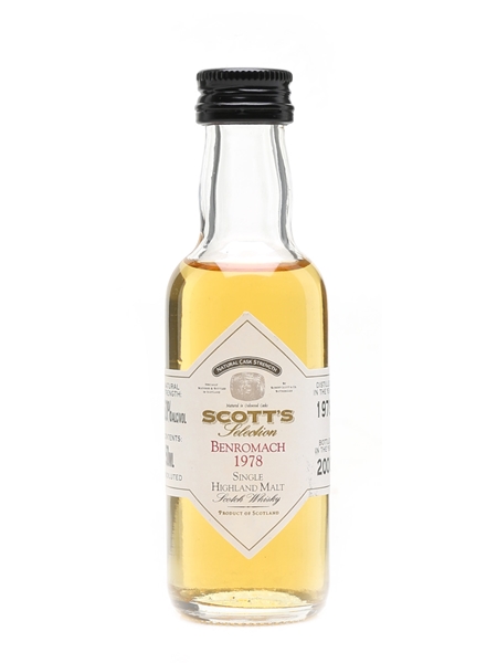 Benromach 1978 Bottled 2000 - Scott's Selection 5cl / 56%